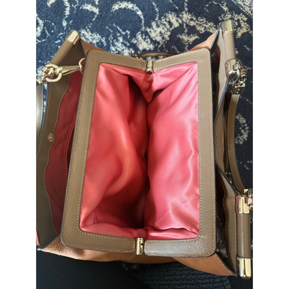 Coach Madison Collection Python Embossed Carrie C… - image 5